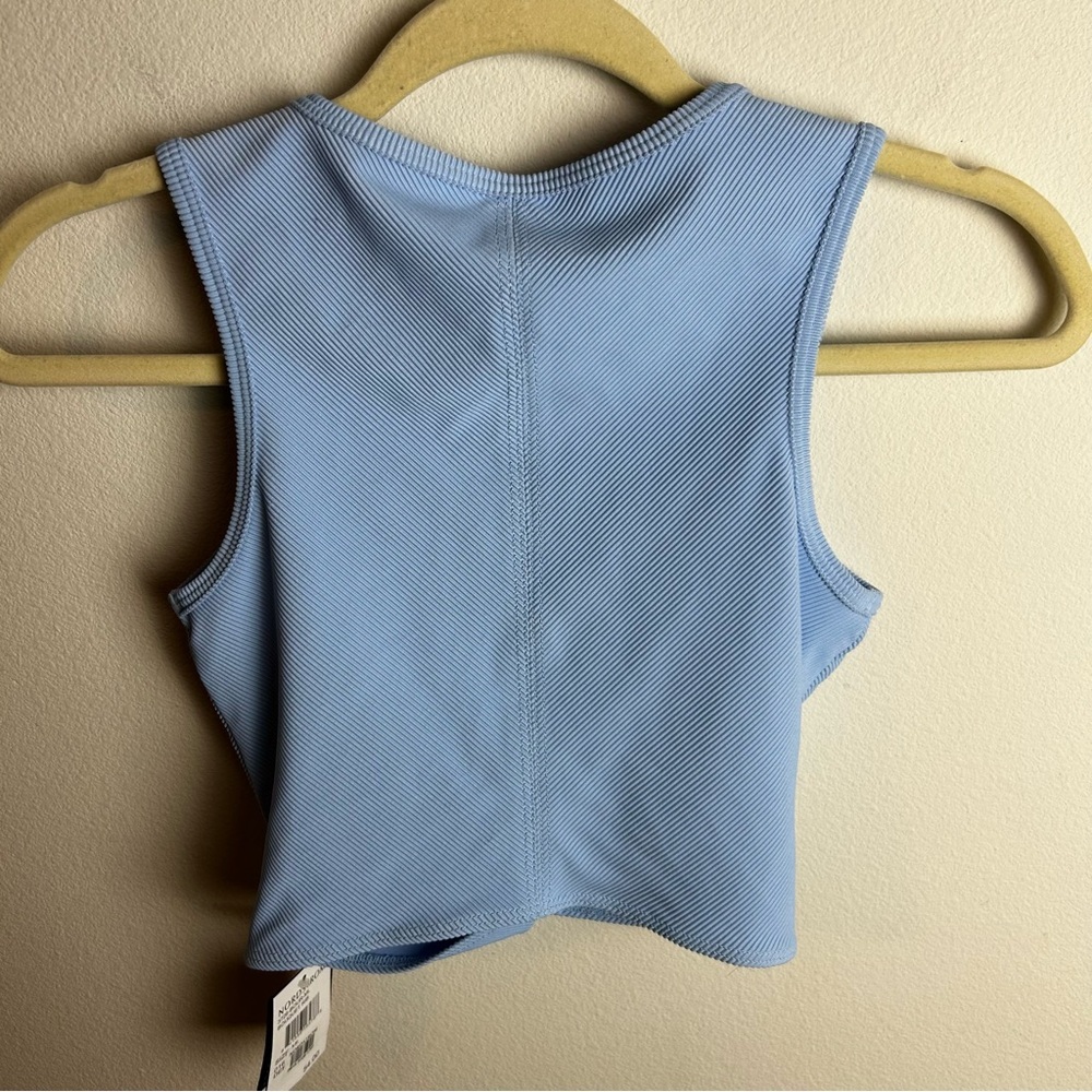 NWT Onzie Front twist crop bouquet rib tank size: M/L - Picture 10 of 10